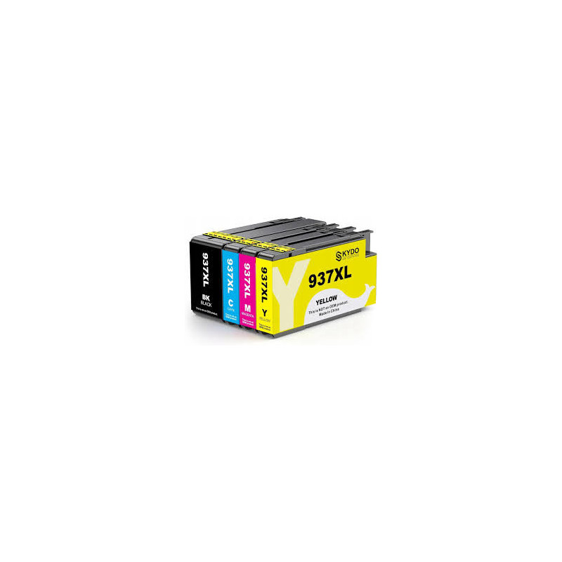 Tanie tusze HP 937e do HP Officejet Pro 9110 9117 9120 9122 9123 9125 9128 9130 9132 9133 9135 9720 9730 zamienniki