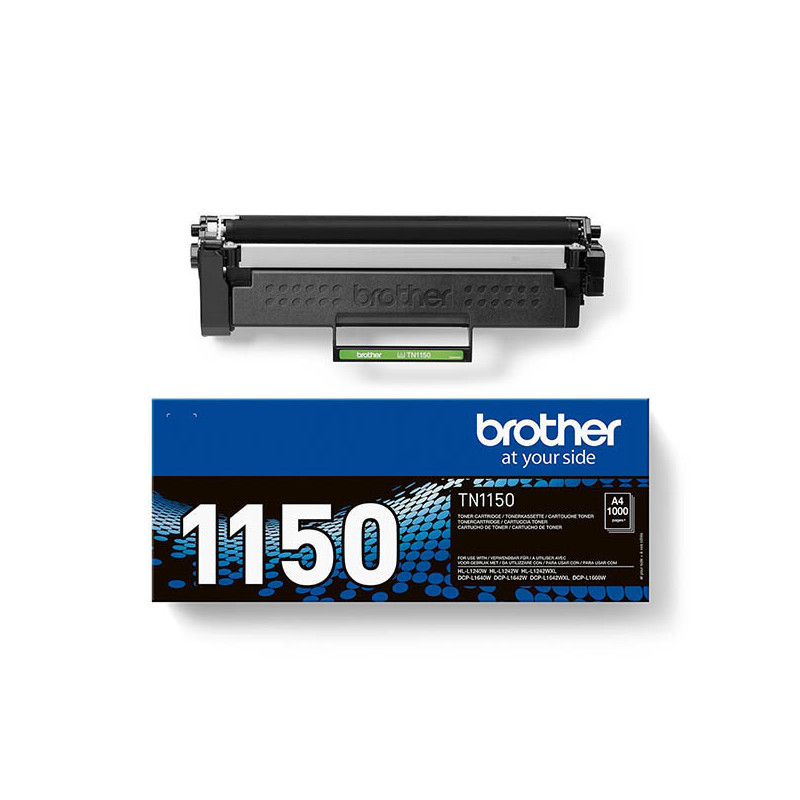 Toner do drukarki Brother HL-L1240W, HL-L1242W, HL-L1242WXL, DCP-L1640W, DCP-L1642W, DCP-L1642WXL, DCP-L1660W oryginalny TN-1150