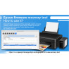 Naprawa oprogramowania sprzętowego układowego Epson nieudana aktualizacja drukarki Epson printer recovery mode tryb odzyskiwania