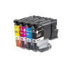 Tusz Brother DCP-J1260W DCP-J1310DW DCP-J1313DW DCP-J1360DW DCP-J1460DW zamiennik Brother LC521C LC521Y LC521M LC521BK 500 stron
