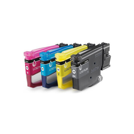 Wydajne tusze Brother MFC-J4350DW  MFC-J4550DW zamiennik Brother LC-527XL LC527XLBK LC527XLC LC527XLM lub LC527XLY