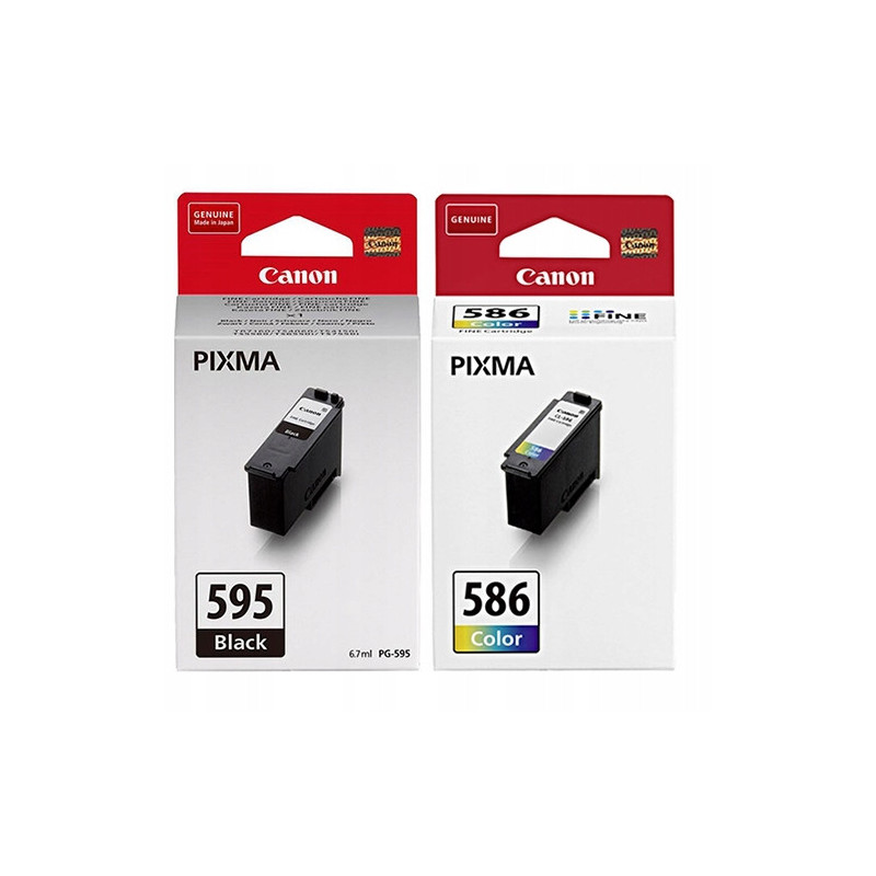 Tanie napełnianie tusz Canon PIXMA TS4150 TS4151 TS6550 TS7550 i uzupełnianie tuszy PG-595 CL-586 XL tusz PG-595XL CL-586XL reg.