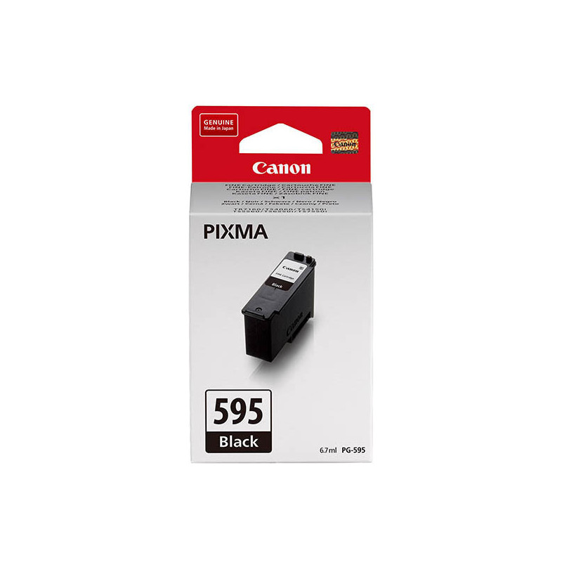 Tusz Canon PIXMA TS4150i TS4140i TS4151i TS6540i TS6550i TS6551i TS7550i czarny oryginalny  PG-595 7171C001