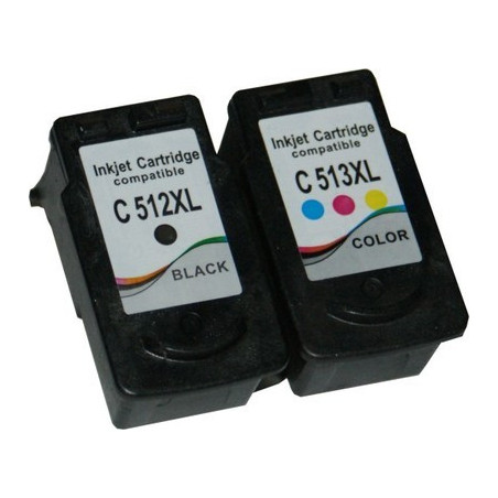Tusze Canon PG512 CL513 do Canon MP230 MP240 MP250 MP480 MP490 MP495 iP2700 iP2702 MX320 MX330 MX340 MX350 MX360 MX410 MX420