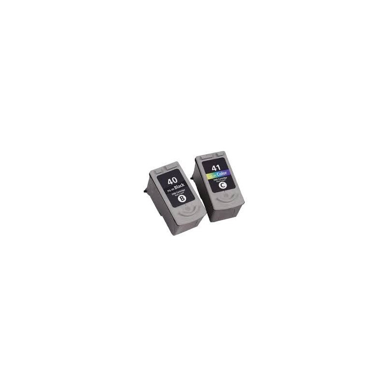 Tusze Canon PG40 CL41 do Canon PIXMA iP1200 iP1300 iP1900 iP2200 iP2500 iP2600 MP140 MP150 MP160 MP220 MP450 MP460 MX300 MX310