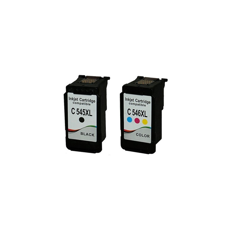 Tusze Canon PG-545 CL-546 XL doCanon PIXMA iP2850 MG2450 MG245 MG2550 MG2550S MG2950 MG3050 MX495 zamiennik XXL +20%