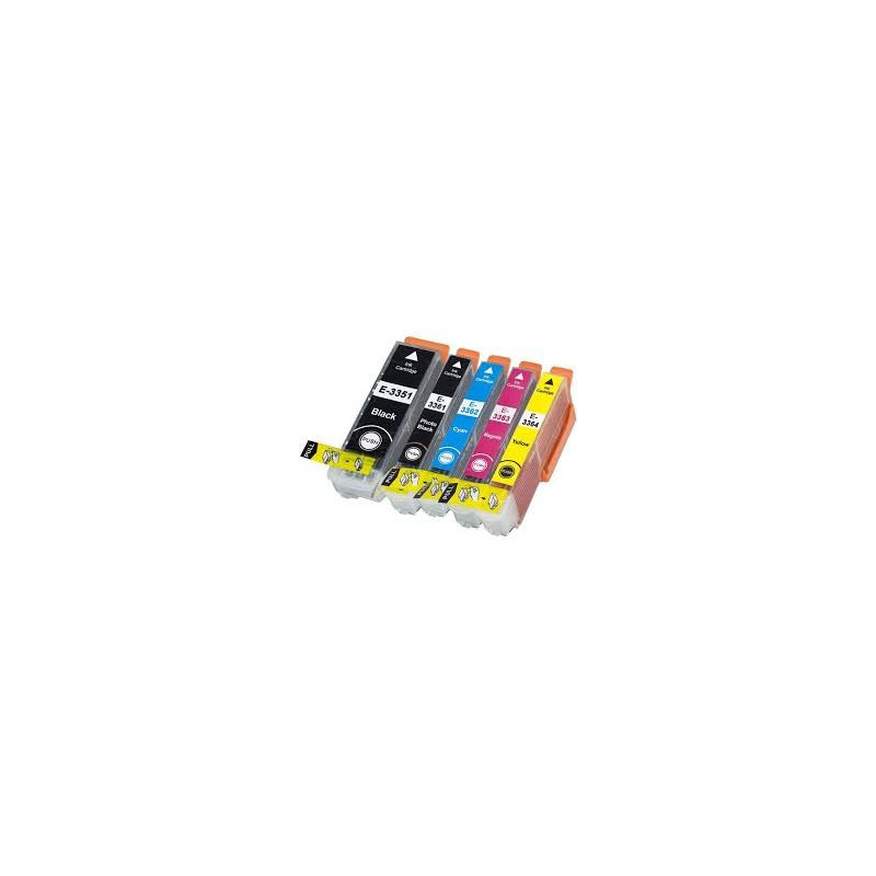 TUSZE  EPSON T33 T3351 T3361 T3362 T3363 T3364 do drukarek XP530 XP540 XP630 XP635 XP640 XP645 XP830﻿ XP900