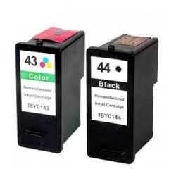 Tusz Lexmark 43XL 44XL 18Y0144E 18YX143E 80D2966 Lexmark P350 X4850 X4875 X4975 X6570 X6575 X7550 X7675 X9350 X9570 X9575 Z1520