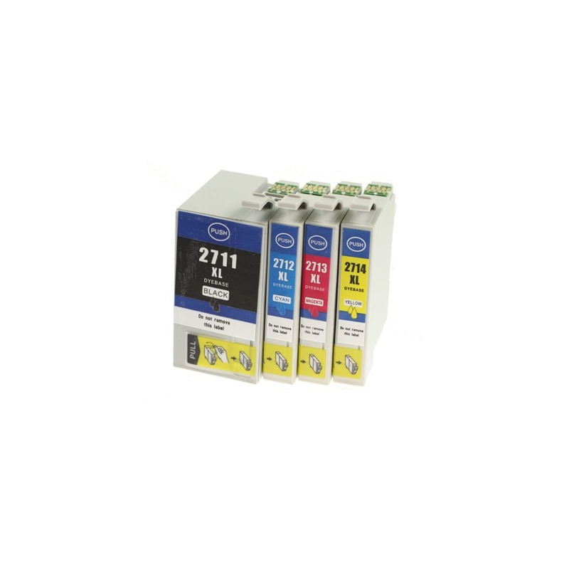 TUSZE do drukarek Epson WorkForce WF-3620 3640 7110 7610 7620  TFO T2711,T2712,T2713,T2714 T27 XL T27XL