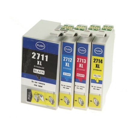 TUSZE do drukarek Epson WorkForce WF-3620 3640 7110 7610 7620  TFO T2711,T2712,T2713,T2714 T27 XL T27XL